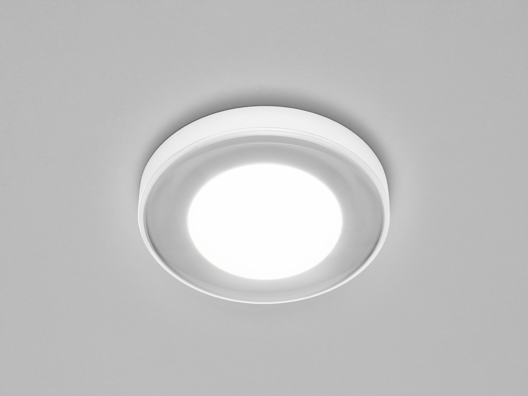 Helestra LUG  lampada ad incasso per soffitto alluminio bianco opaco