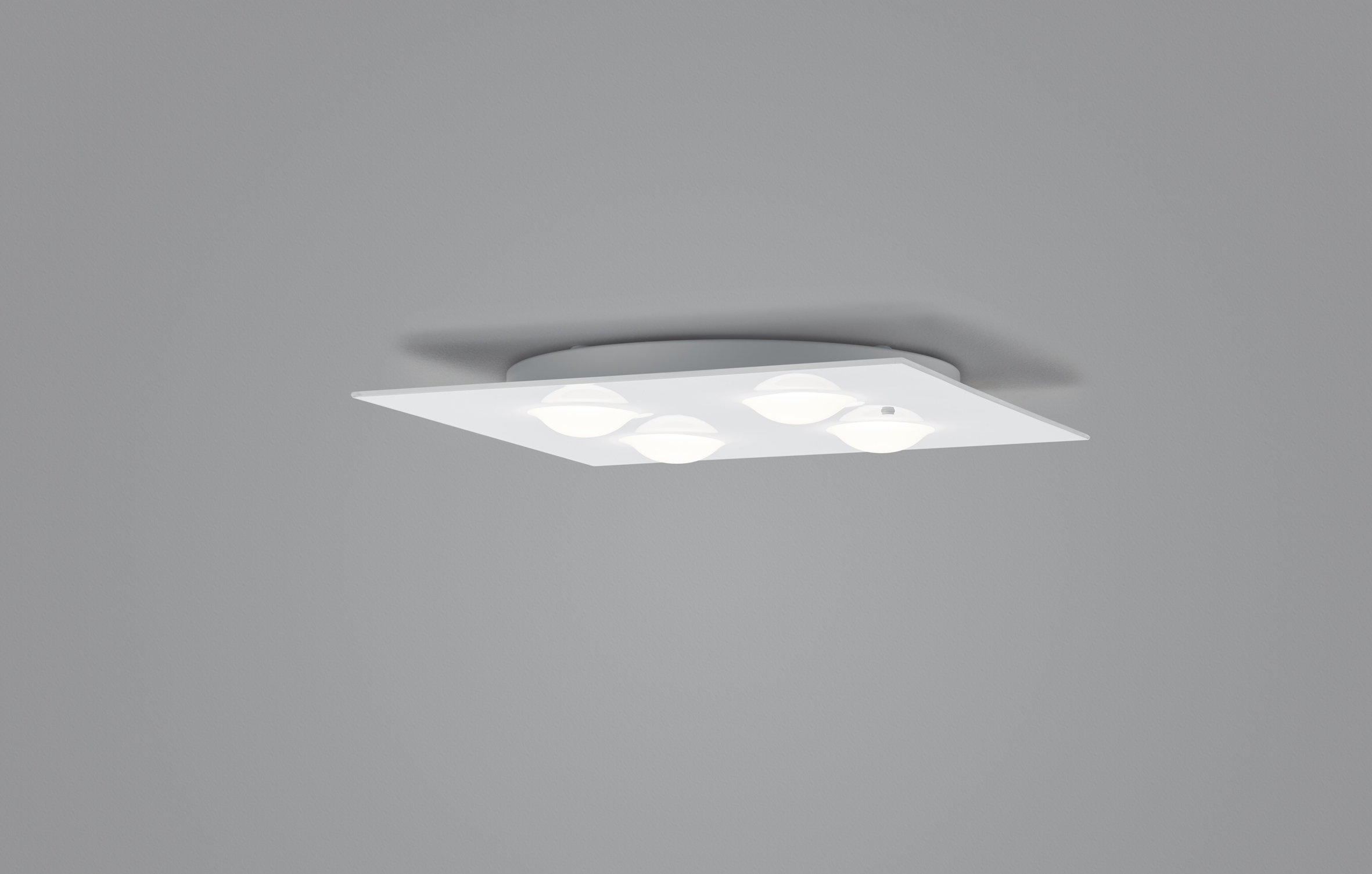 Helestra BELOS  lampada soffitto acciaio bianco