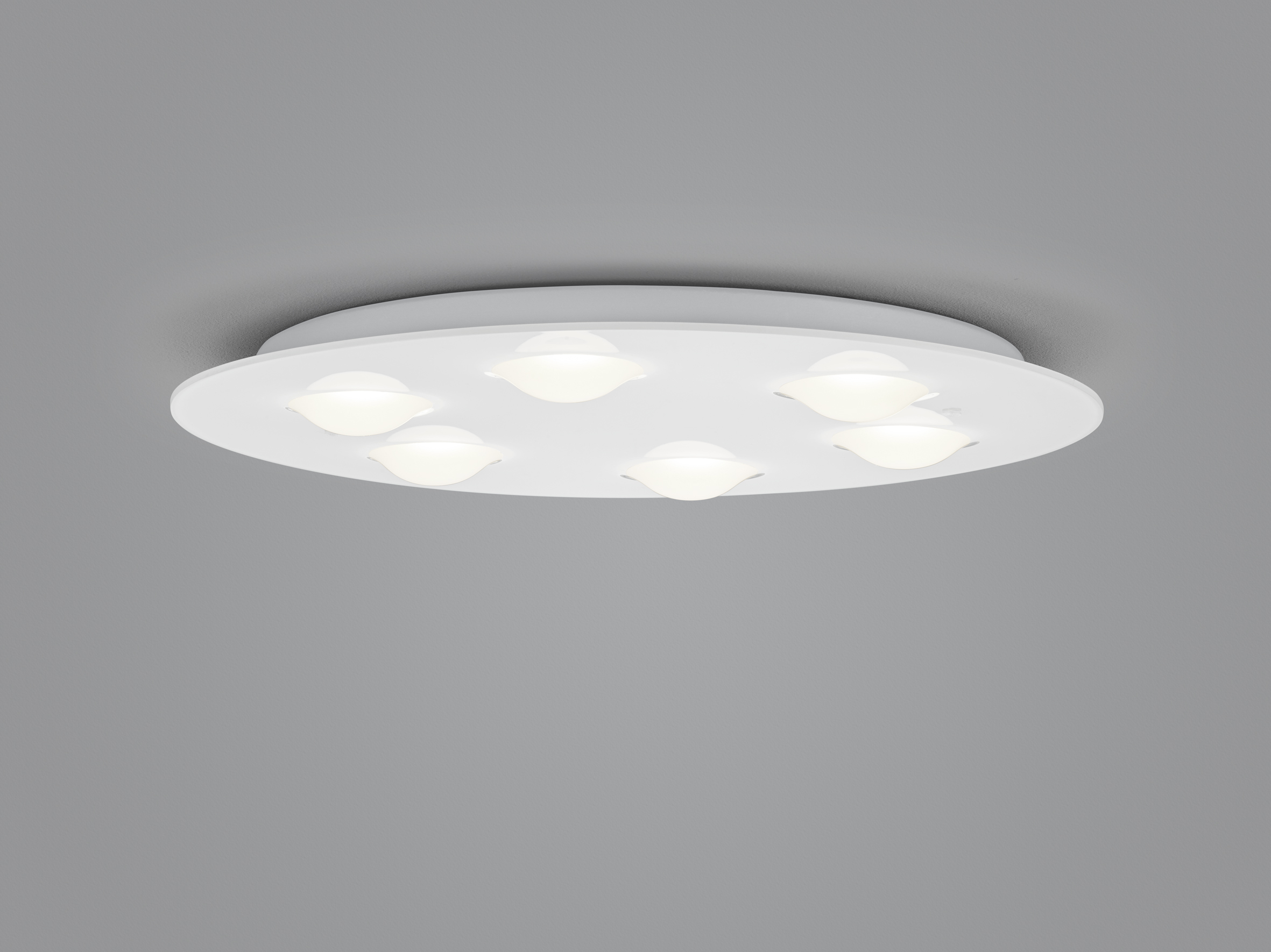 Helestra BELOS  lampada soffitto acciaio bianco