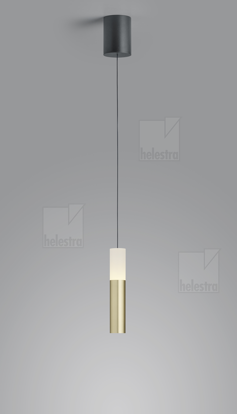 Helestra LIDOS  lampada a sospensione alluminio nero - oro