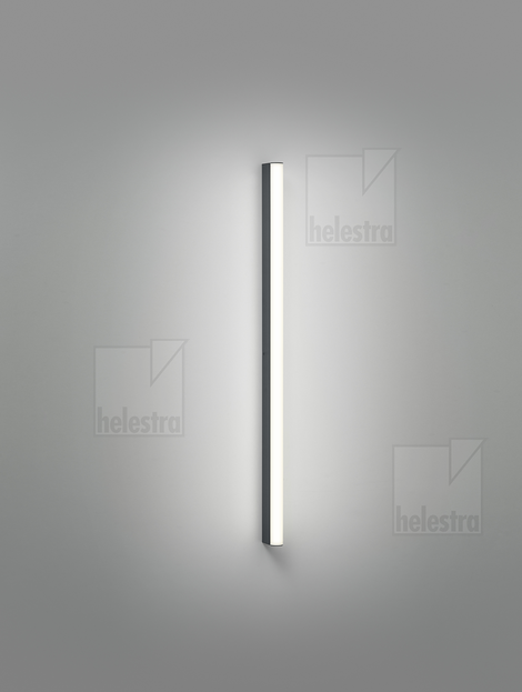Helestra PONTO-S  wall luminaire aluminium mat black