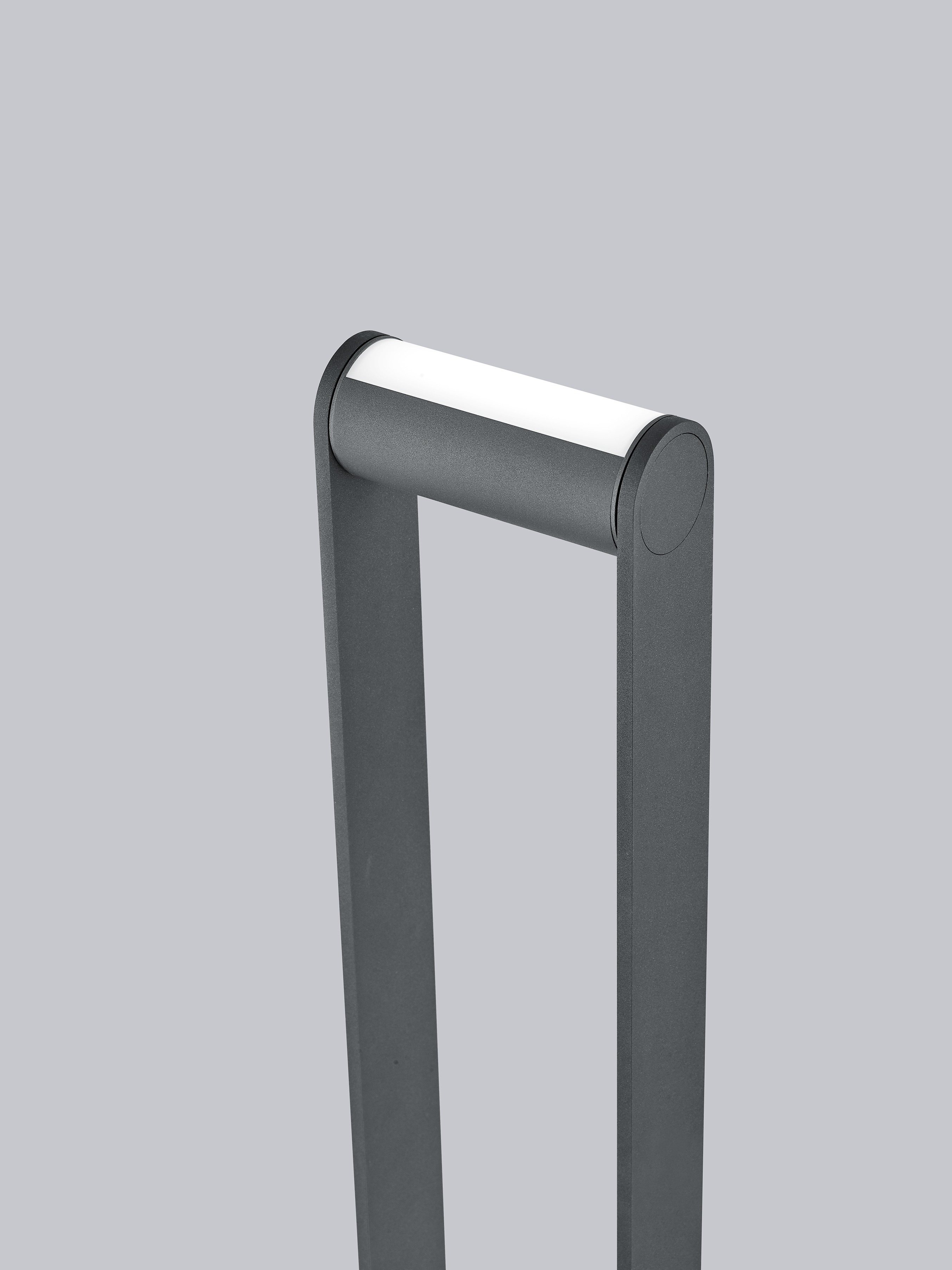 Helestra LUZ44  bollard luminaire aluminium graphite